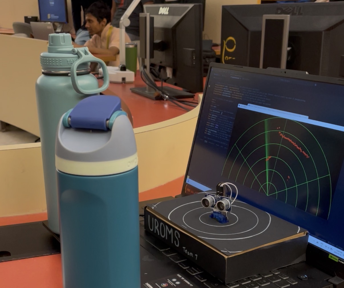 Ultrasonic Radar Object Mapping System
